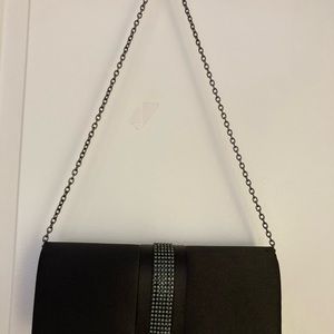 Small black dress up purse
